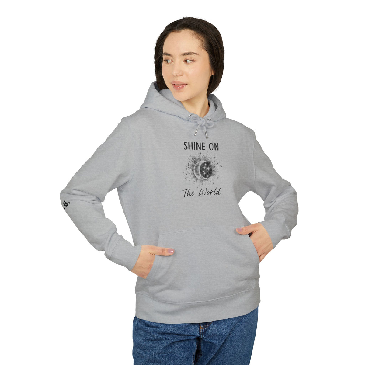 Shine On The World, Moon - Hoodie